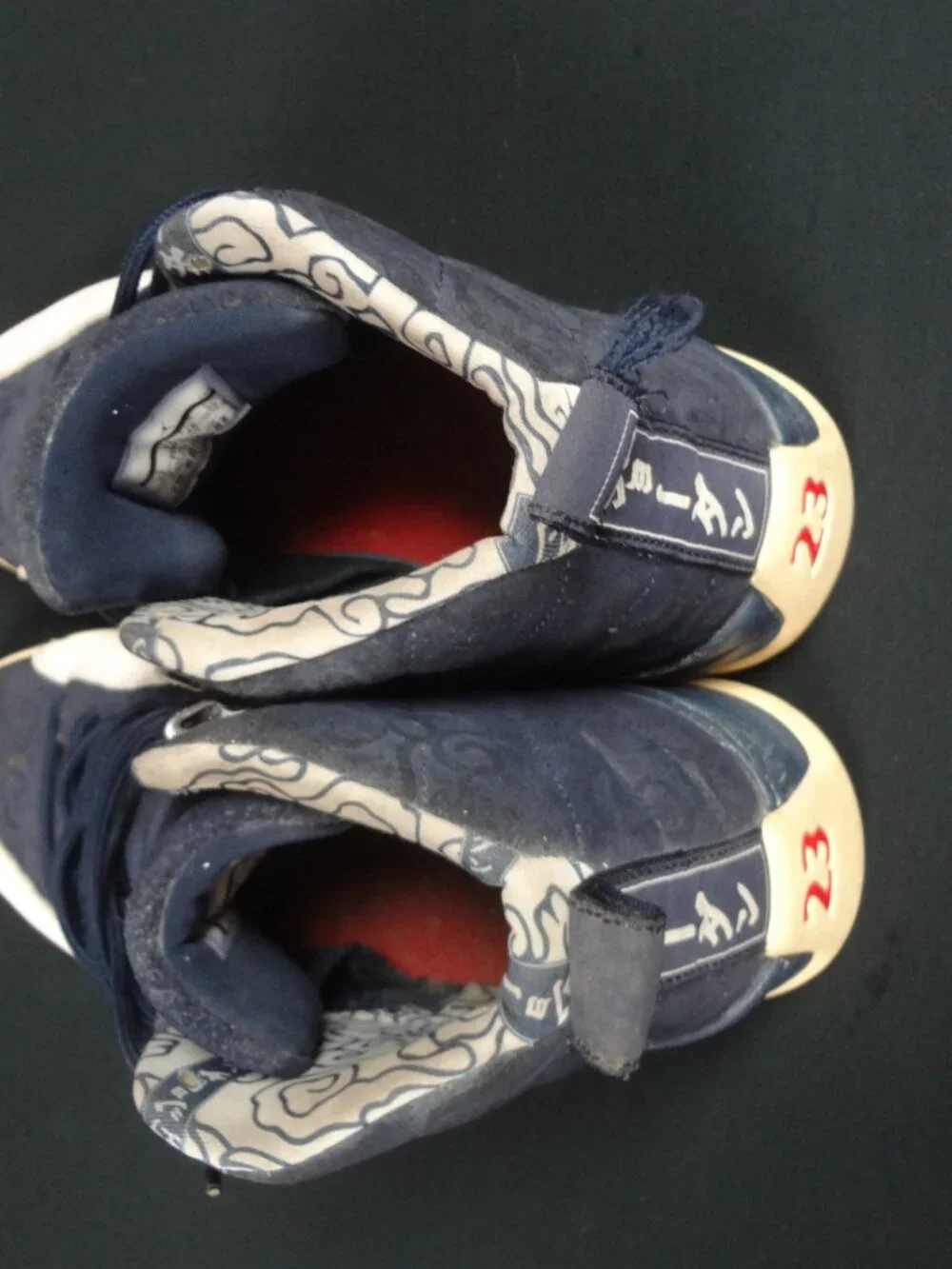 AIR JORDAN 12 RETRO INTERNATIONAL FLIGHT NAVY SAIL SNEAKERS BV8016-445 MENS 12